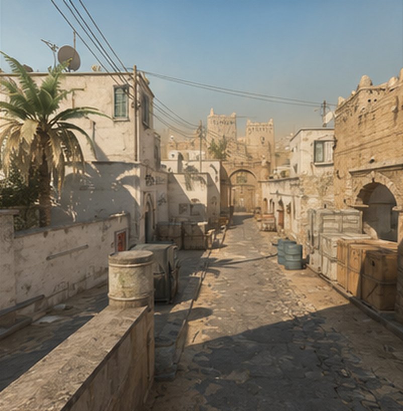 Карта Dust II